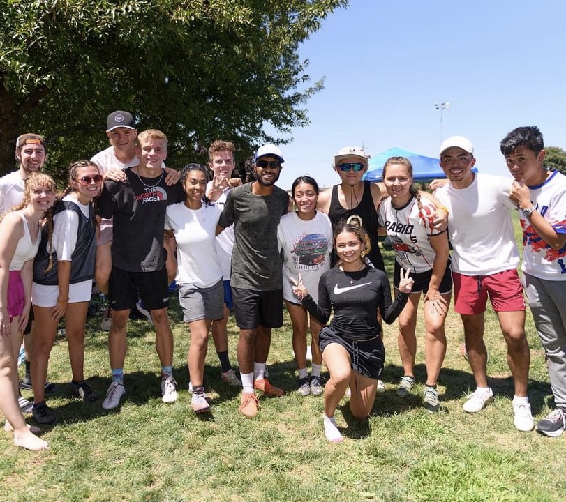 Ultimaniacs Ultimate Frisbee Team at Chico