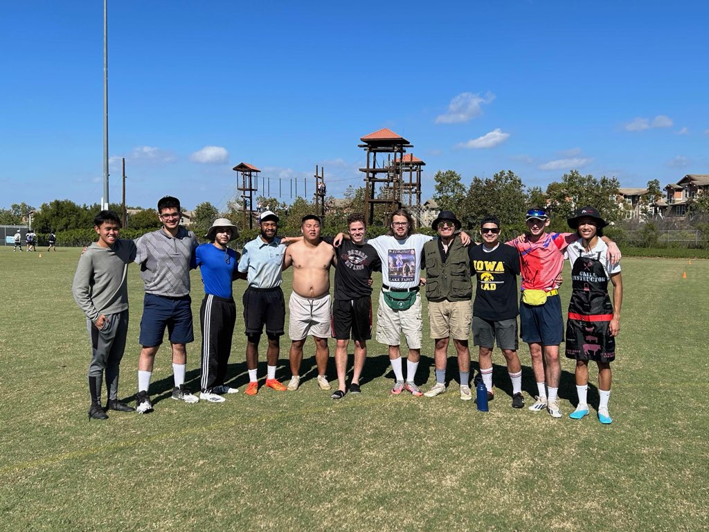 Fresno State Mens ultimate Frisbee Team